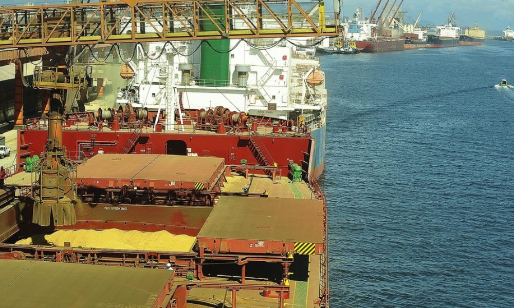 Porto de Paranaguá fecha semestre com movimentação maior de sua história.